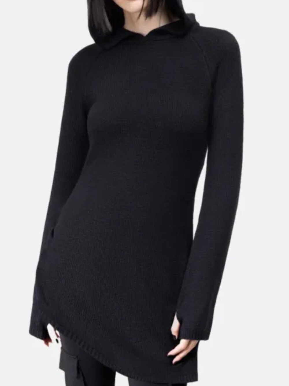 Rare / Discontinued Kihilist by Killstar Hooded Tunic Dress - 3XL